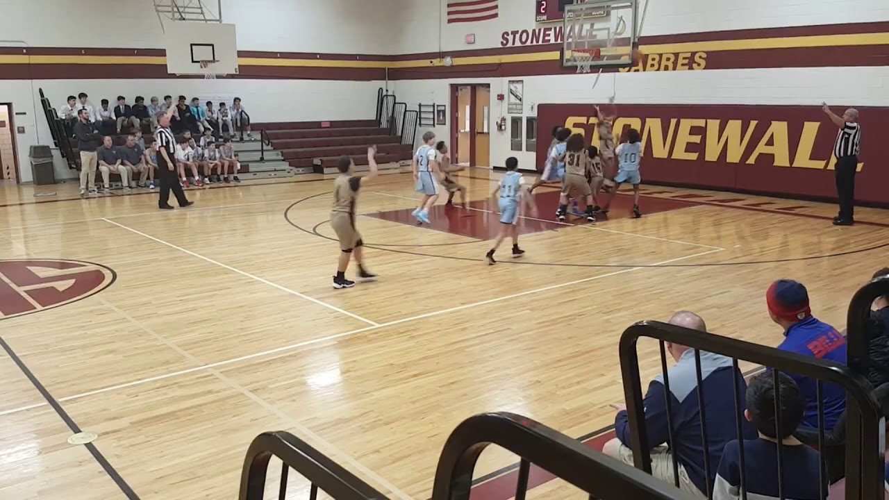 Gainesville Middle School JV Basketball at Stonewall Middle school 2 20 2020