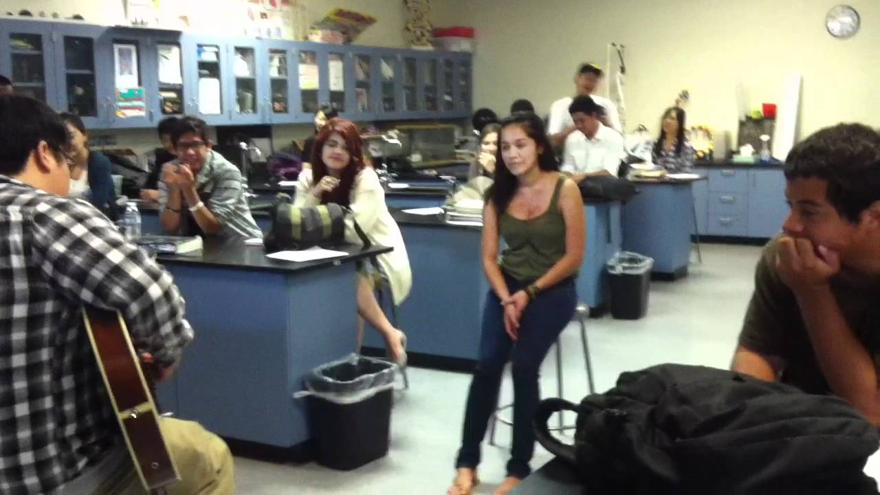 Wesley asking Allison to prom