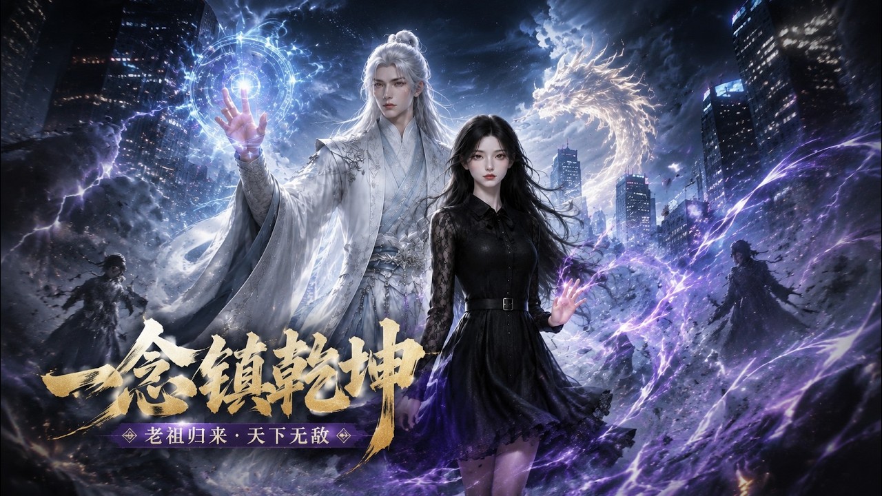 ⚡️新剧开播《我家老祖有点强》祖龙陵开，沉睡千年仙师归隐都市护曾孙女，碾压豪门，揭飞升骗局！ #漫剧 #热血 #爽文 #灰塔漫研社