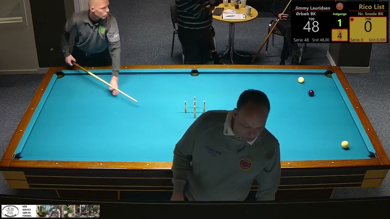 10-01-2026 Jimmy Lauridsen - Rico List  Ørbæk BK - Nr. Snede BK  Bord 2