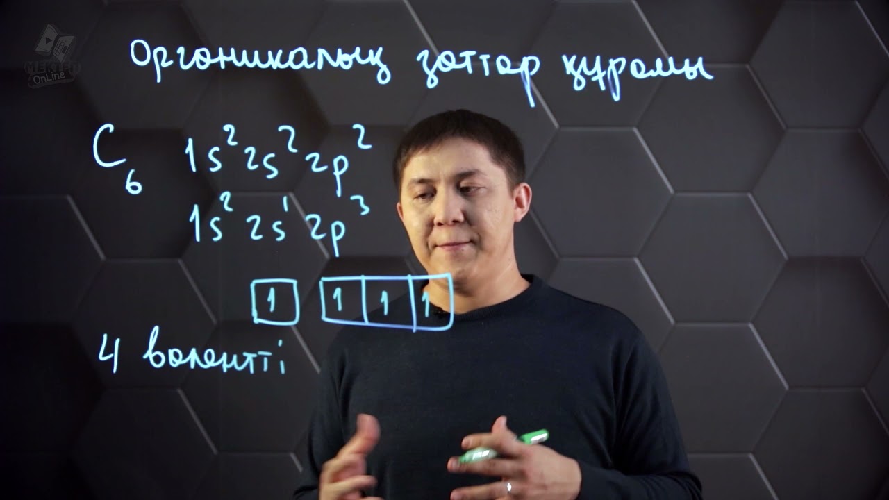 Органикалық заттардың құрамы. 10 сынып.