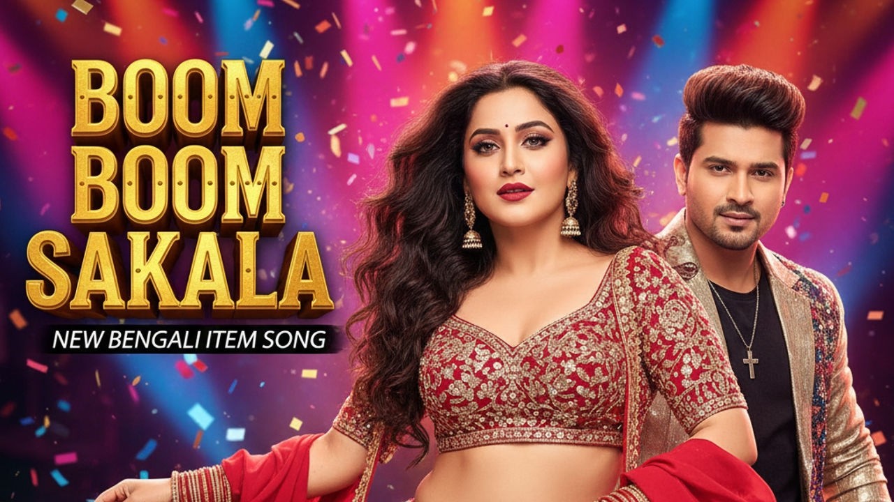 BOOM BOOM (বুম বুম সাকালা) SAKALAKA SHAKIB KHAN | ALVEE | NUSRAT JAHAN | KOLOMER SUR