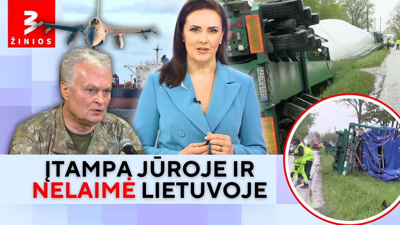 Putinas smogia Baltijos jūroje – sulaikė tanklaivį, o Lietuvoje vėjo jėgainės sparnas verčia stogus