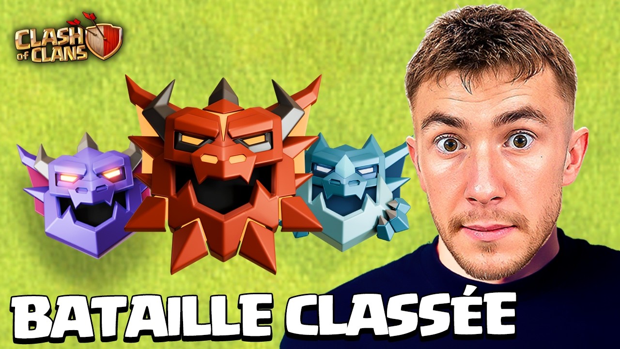Nouveau : Les Batailles Class&eacute;es arrivent sur Clash of Clans !