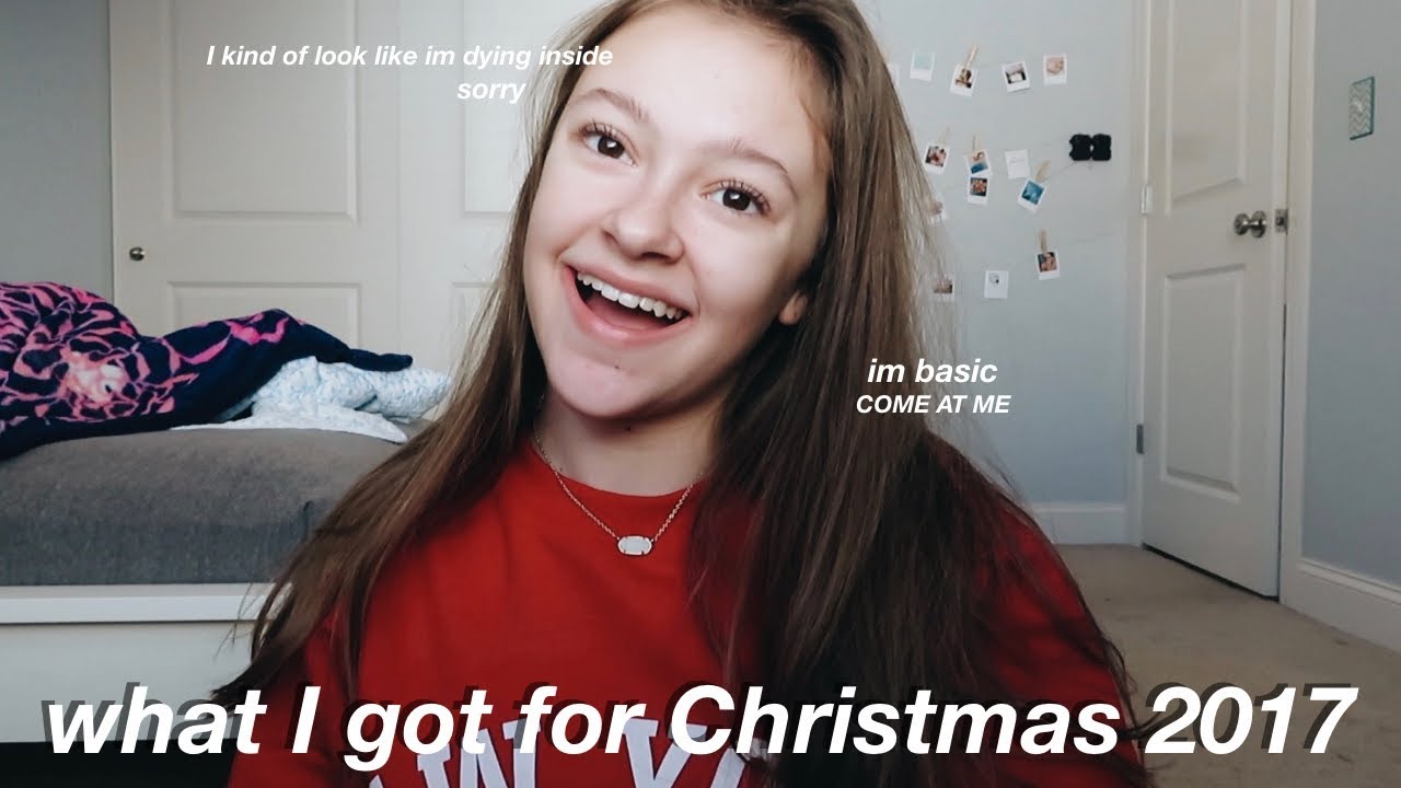 what I got for Christmas 2017!!