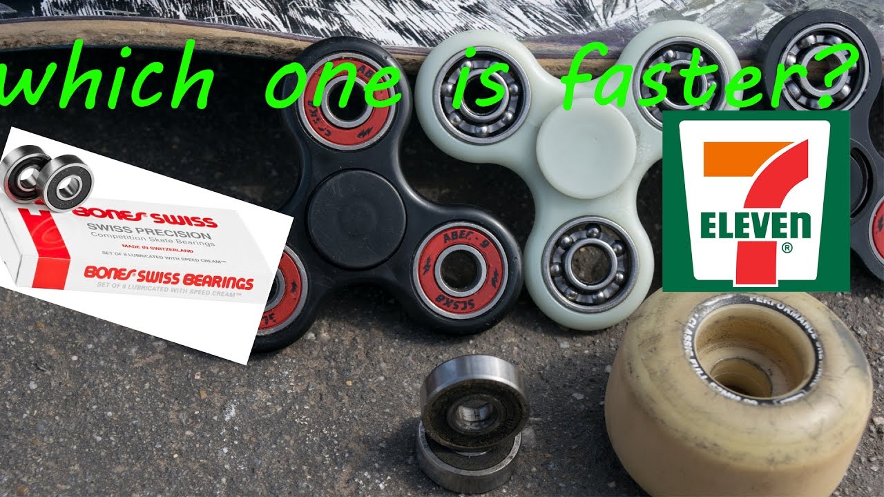$50 Skateboard Bearings Vs. $8 Fidget Spinner