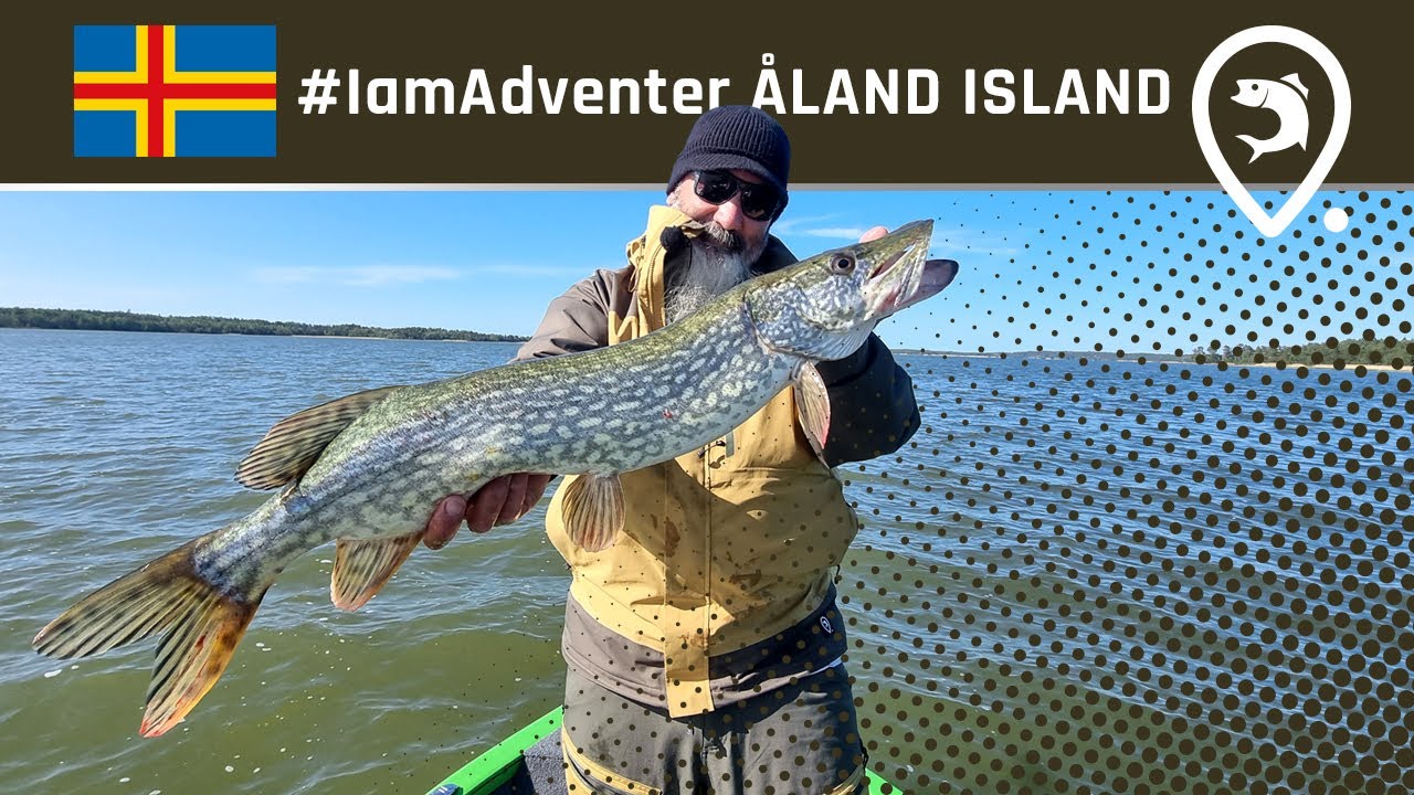 #IamAdventer Åland Islands, giant pike fishing with Adventer & fishing