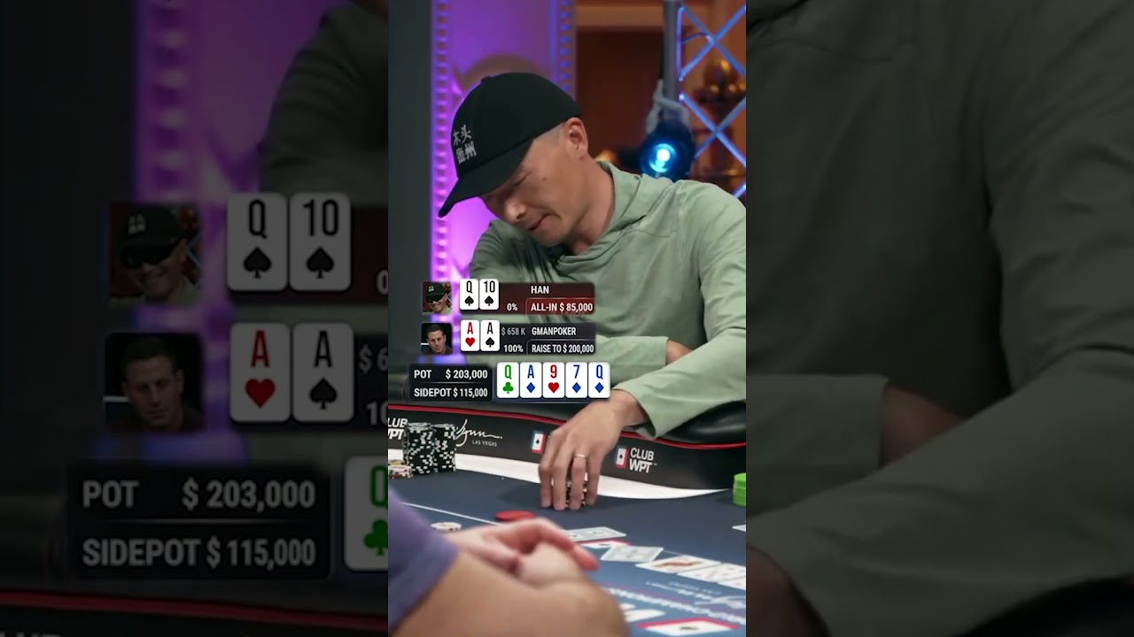 HUGE hand with a FULL HOUSE!