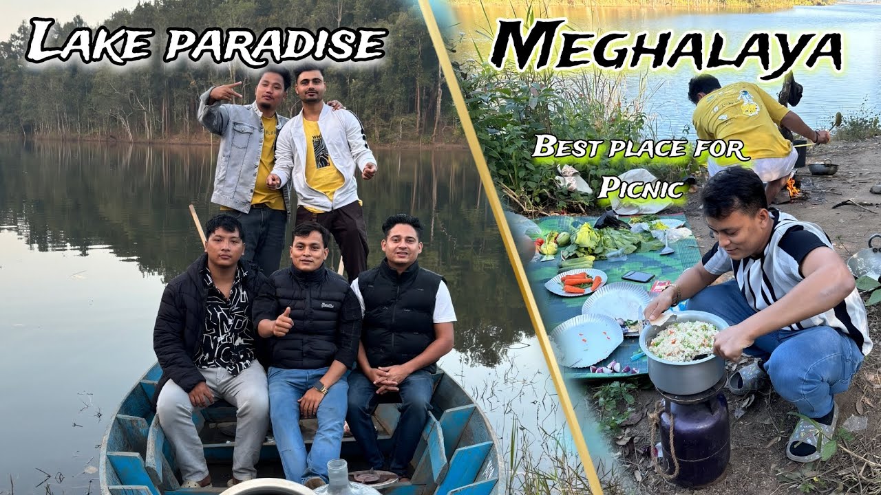 Lake Paradise 😍Campground Kyrdem Kulai, Meghalaya || Best Lake side for picnic 2024 in Meghalaya