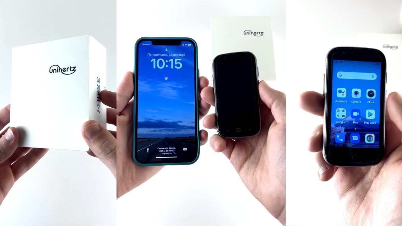 Unihertz Jelly 2E Unboxing - Only 3-Inch Display Smartphone 2022!