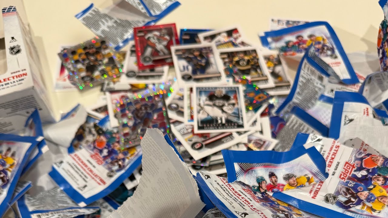 Topps 2025-26 NHL Sticker Collection