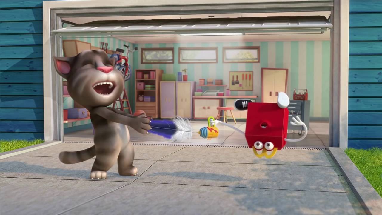 Comercial McDonald's latino :Cajita feliz de Talking Tom : Setiembre /2016