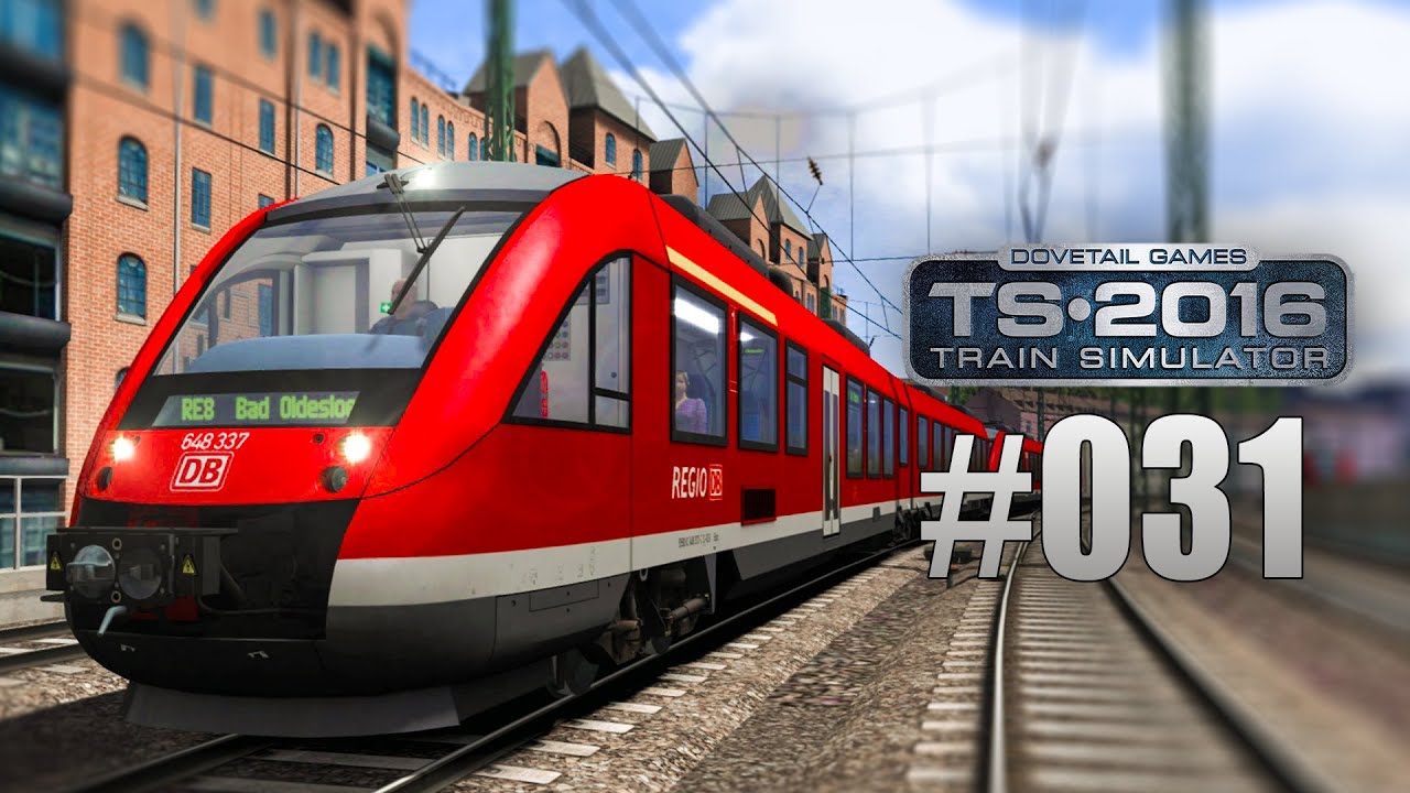Train Simulator 2016: Der LINT BR 648 Dieseltriebwagen #031 - Auf nach Bad Oldesloe!