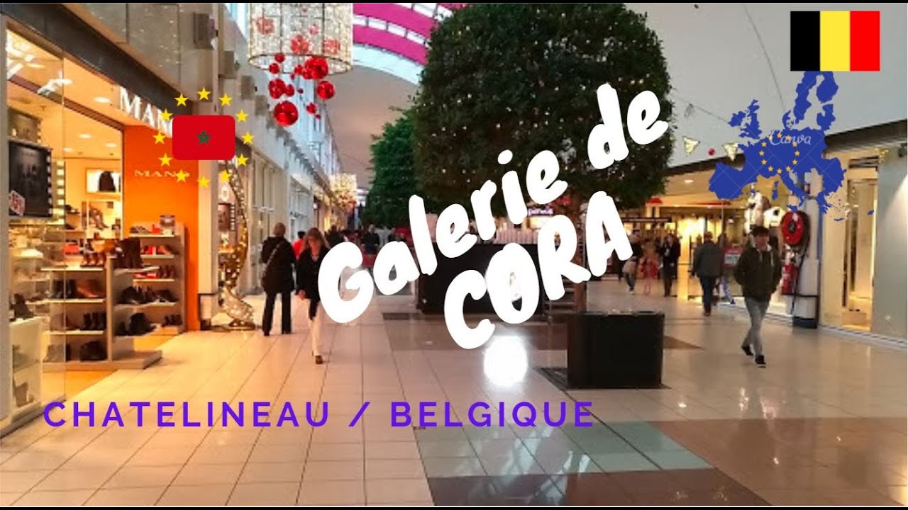 Galerie de Cora à Charleroi / Chatelineau en Belgique - صالات العرض لكورا شارلورا ببلجيكا