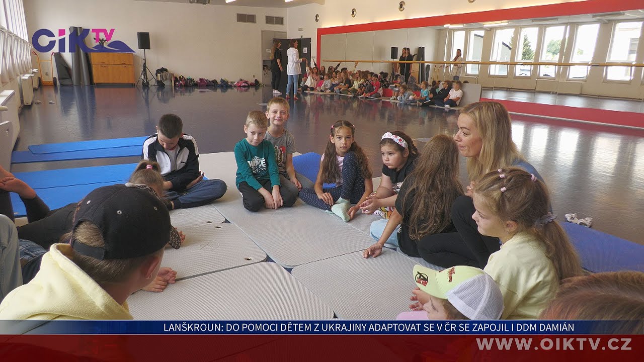 Lanškroun: Do pomoci dětem z Ukrajiny adaptovat se v ČR se zapojil i DDM Damián