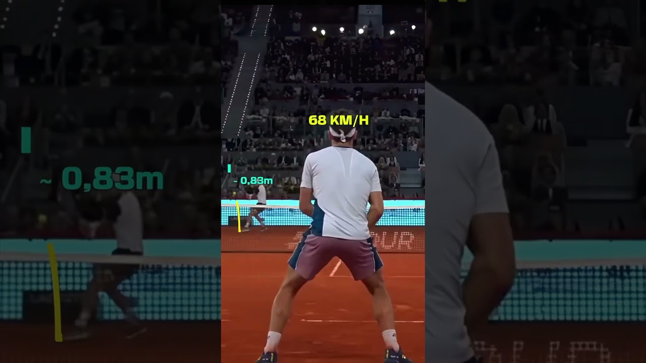 How CLOSE Do Pros Hit to the Net? 😳 | Ruud vs Draper 2025