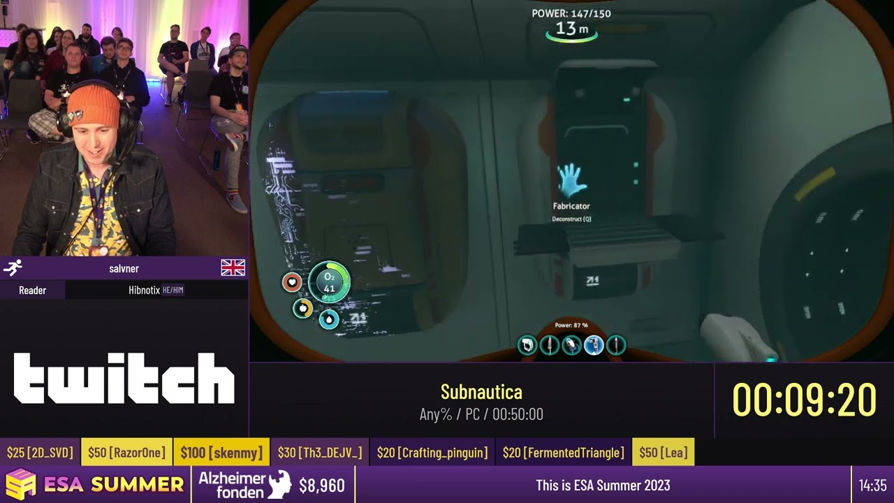 Subnautica [Any%] by salvner - #ESASummer23