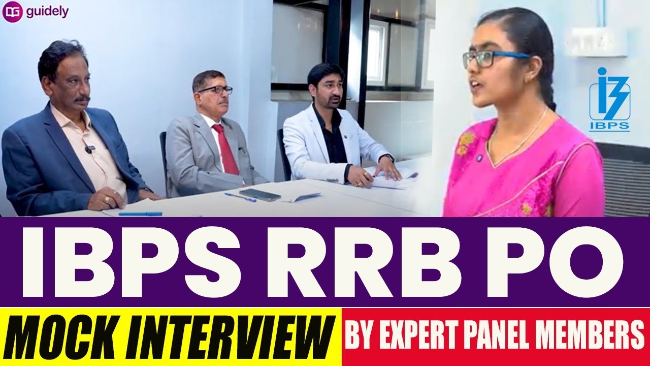 IBPS RRB PO Mock Interview 2024 | RRB PO Interview | IBPS RRB PO Interview Preparation | Guidely