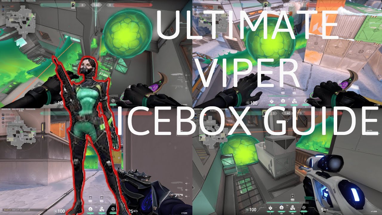 NEW ULTIMATE ICEBOX VIPER GUIDE lineups/setups/ult spots.
