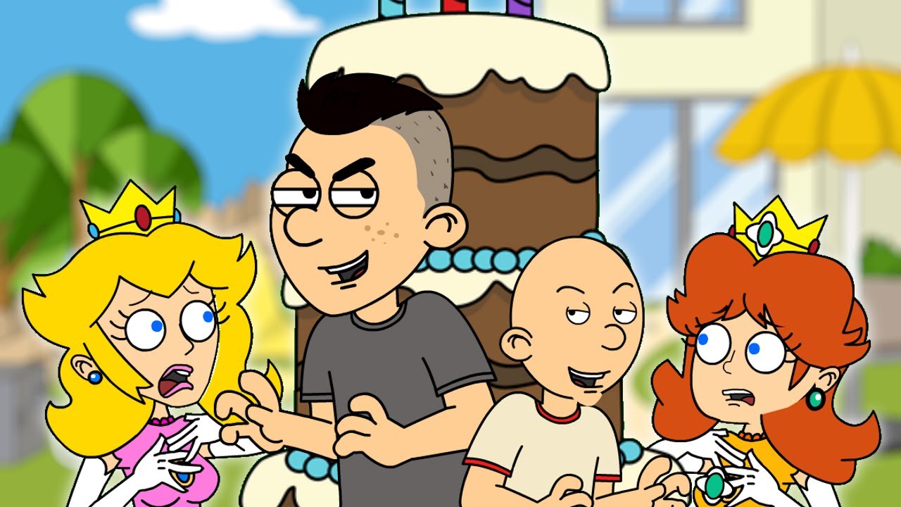 Brad and Classic Caillou Ruin my 5K Subscribers Party/Grounded