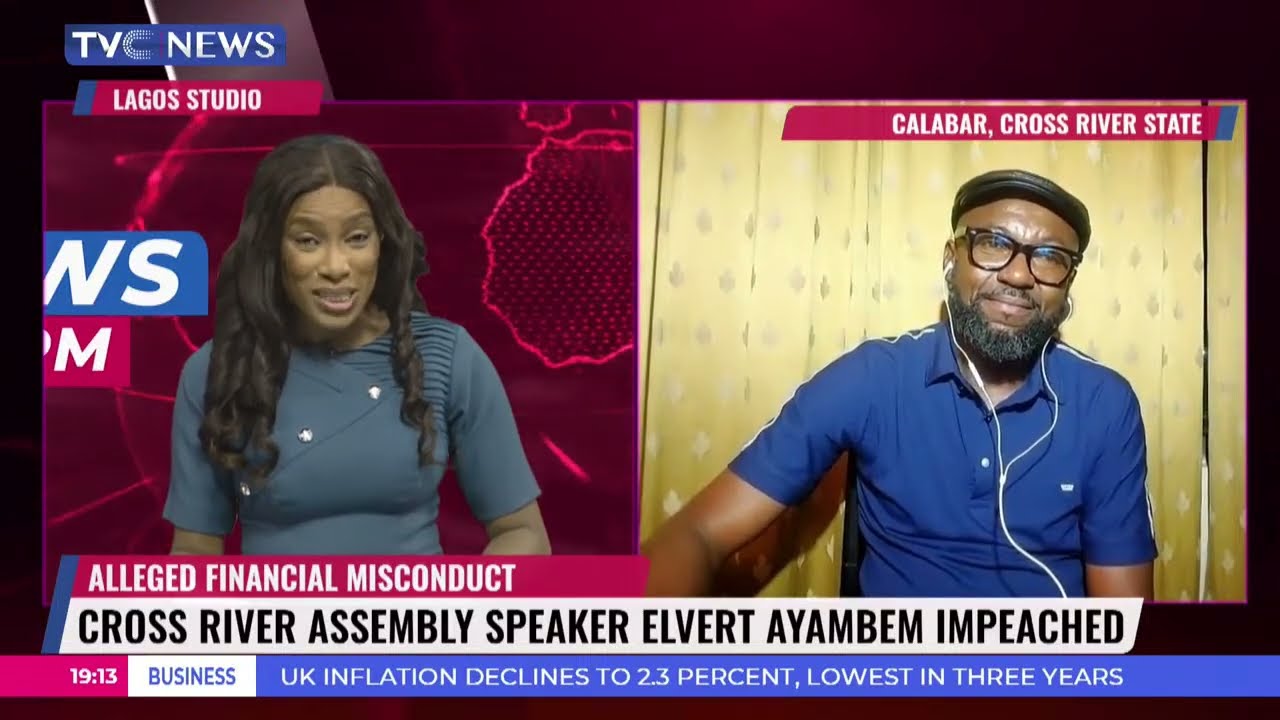 Cross River Assembly Speaker Elvert Ayambem Impeached