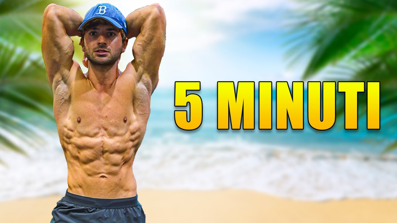 Addominali in 5 minuti A CASA
