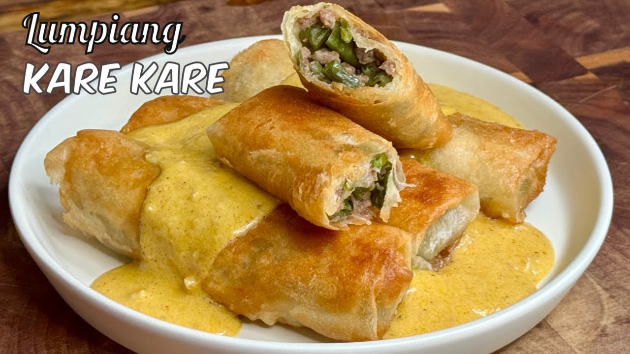 LUMPIANG KARE KARE Recipe! Grabe! Sauce pa lang ulam na!!