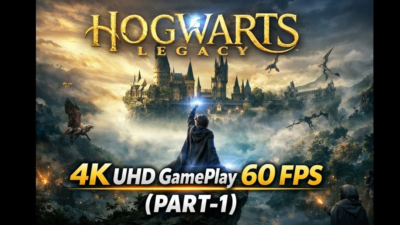 Hogwarts Legacy | Full Game Part-1 | PlayStation 5 | 4K UHD Graphics 60 FPS