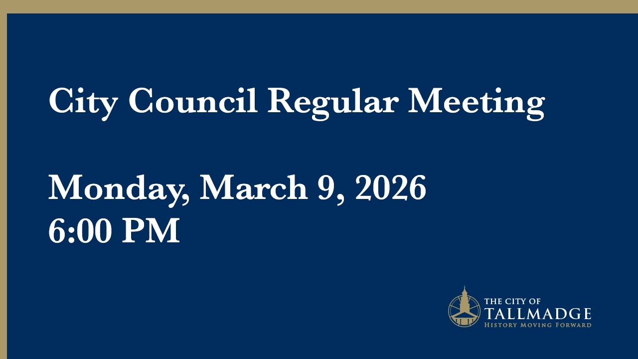 City Council Regular Meeting - March 9, 2026