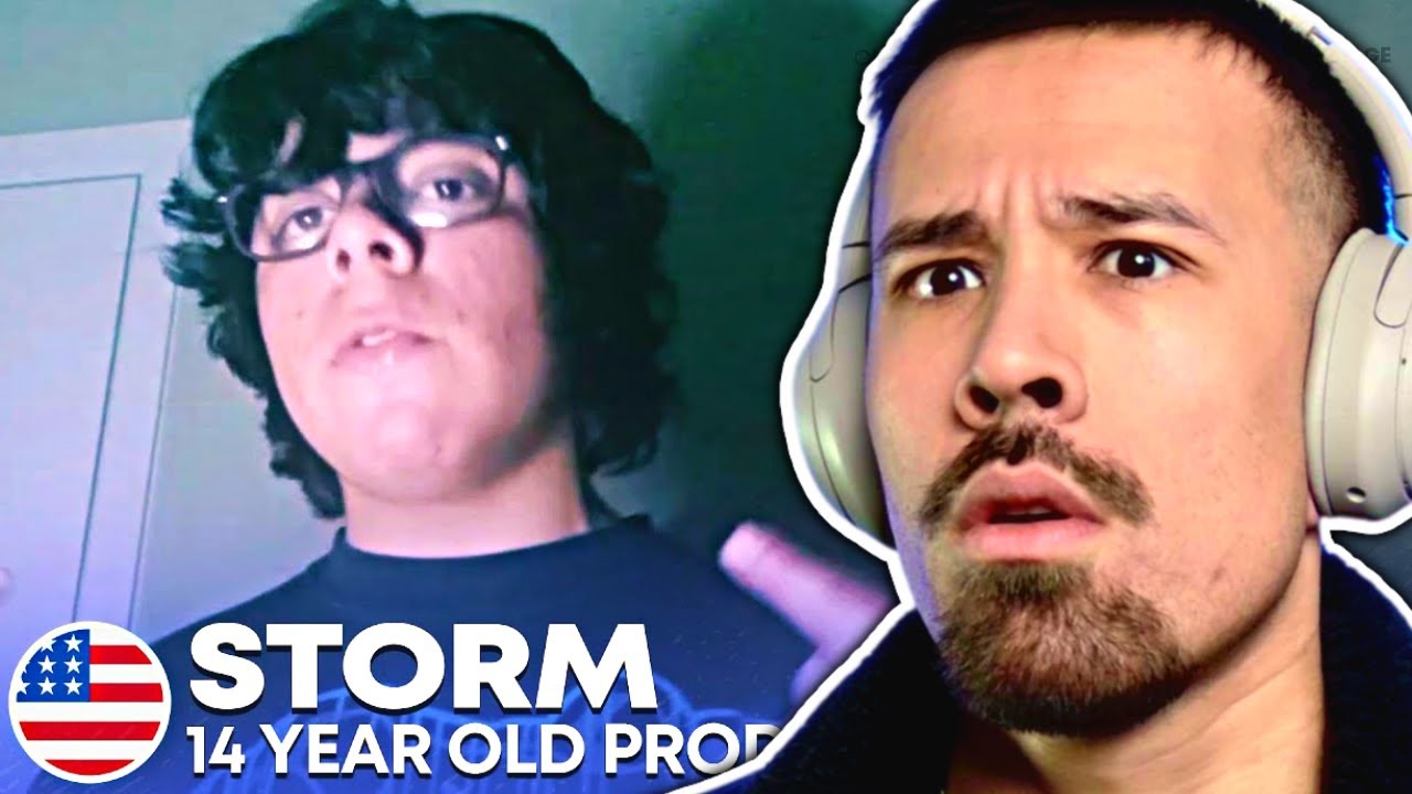 STORM 14 YEAR OLD Beatboxer REACTION @Stormbbx
