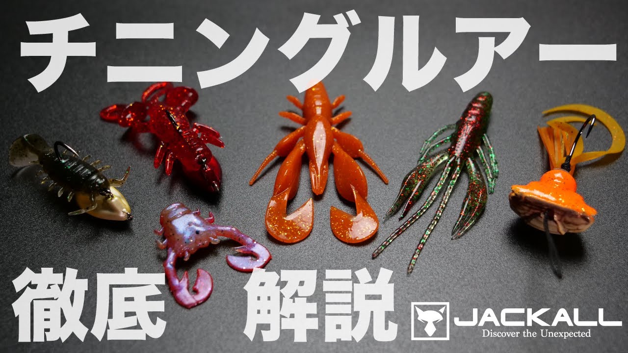 【チニング】使い分けがよくわかる チニングルアー徹底解説 / 村上祥悟
