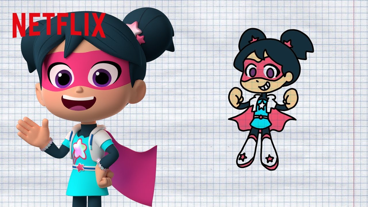 Learn to Draw StarBeam & Friends | Netflix Jr