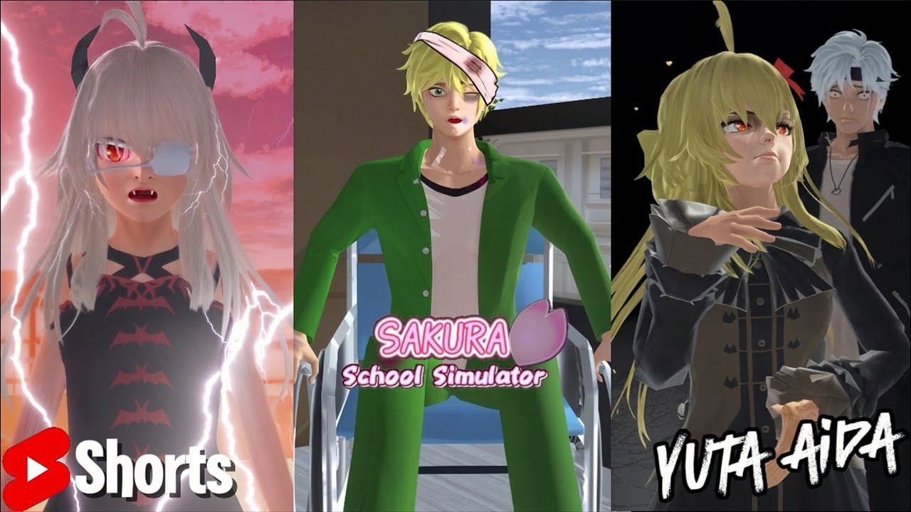 KUMPULAN VIDEO SHORTS YUTA AIDA 3 || DRAMA SAKURA SCHOOL SIMULATOR #sakura #sakuraschoolsimulator