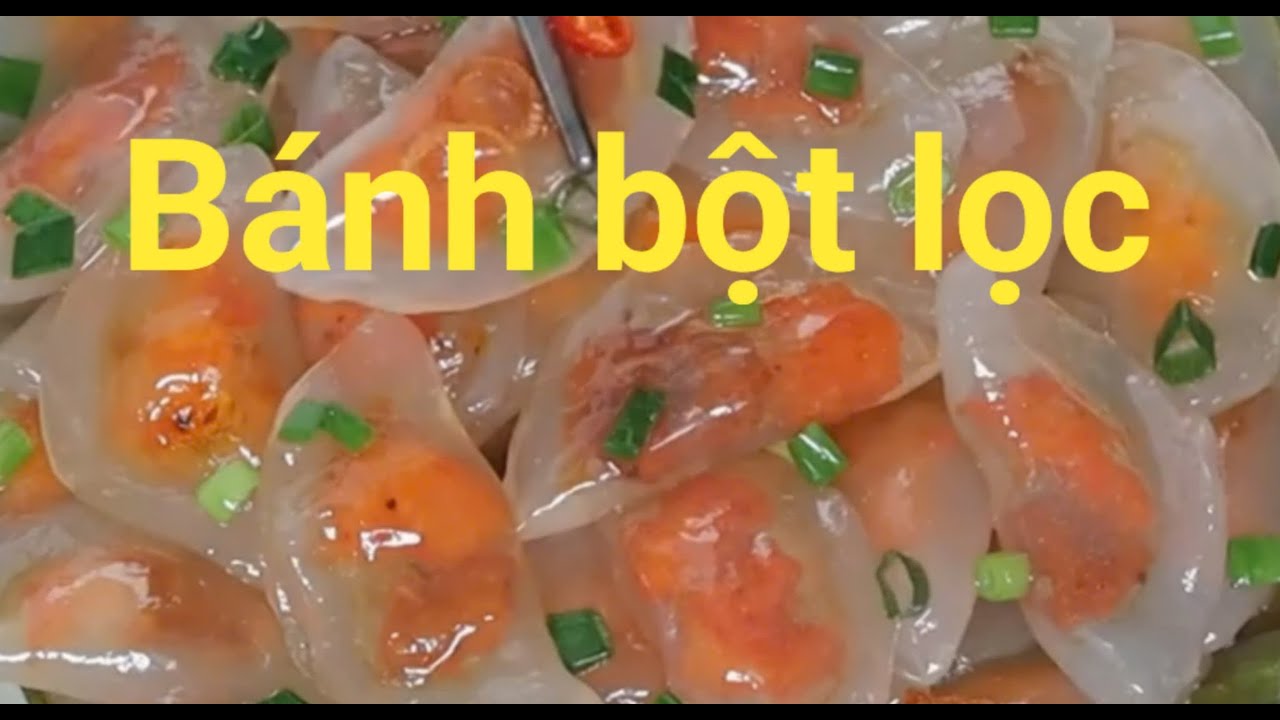 Cách làm bánh bột lọc đơn giản không bị cứng ăn là mê
