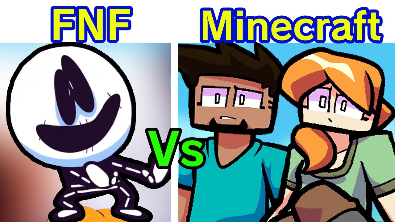 Friday Night Funkin' - Steve VS Week 2 + 4 South Satin Panties M.I.L.F (Minecraft Edition) [FNF Mod]