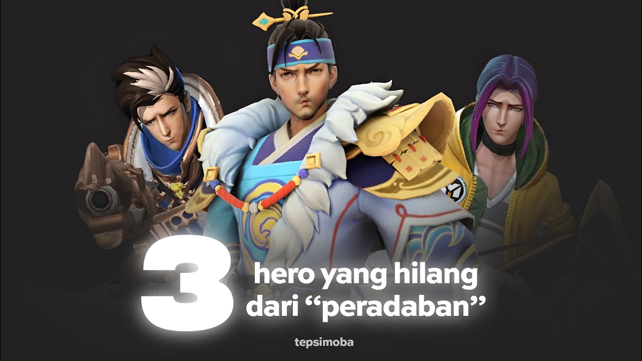 3 hero meta yang hilang dari peradaban mlbb