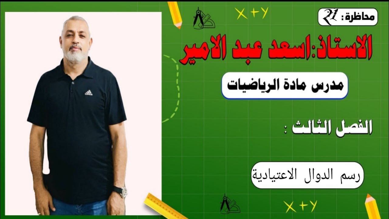 رسم الدوال الاعتيادية بيانيا