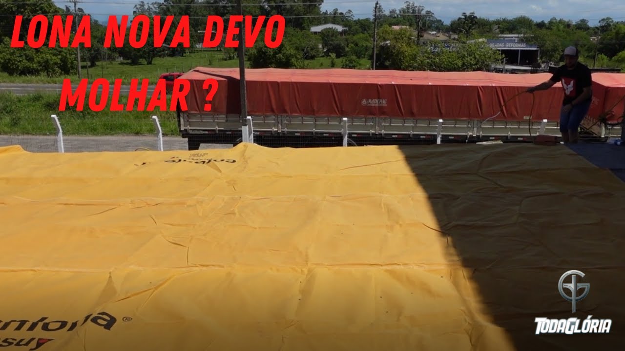 PQ MOLHAR AS LONAS ENCERADAS ?