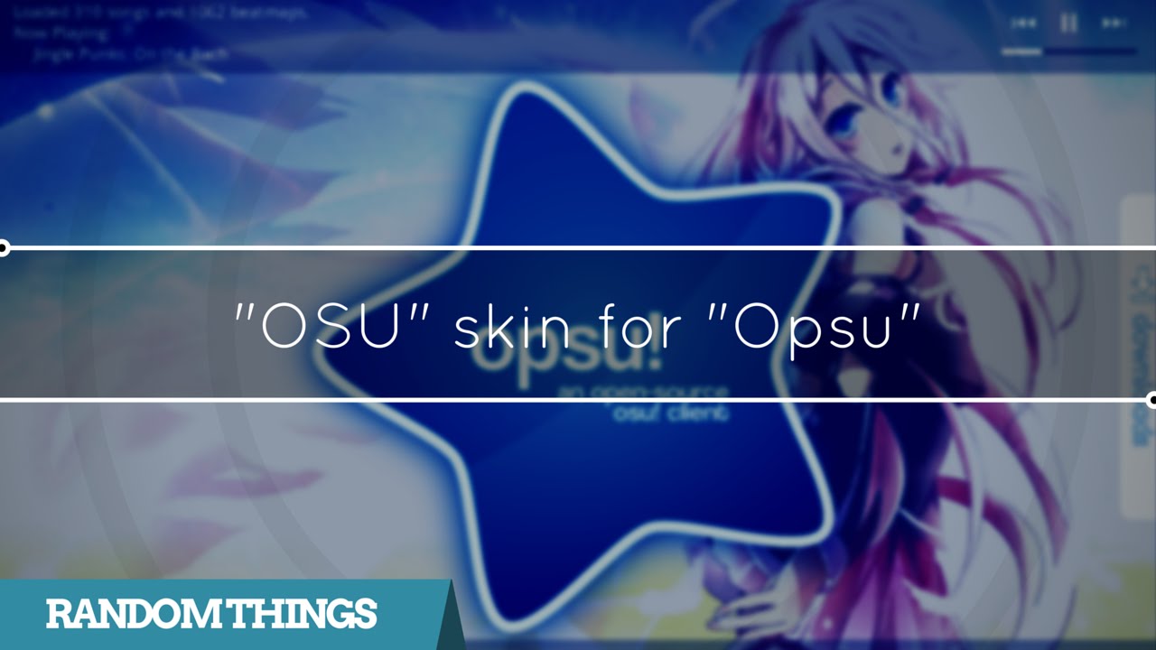 opsu! &mdash; osu! Skin Pack