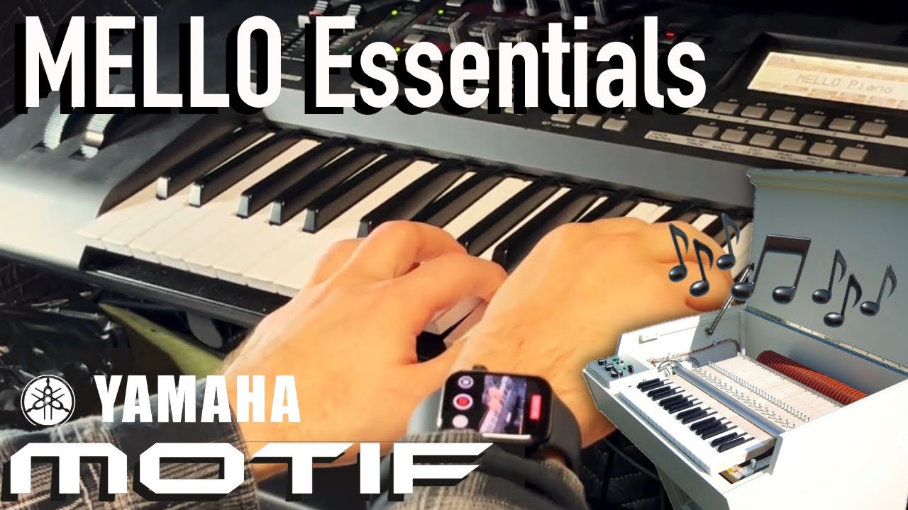 I Made a Mellotron Sample Pack for Yamaha MOXF and MOTIF XF