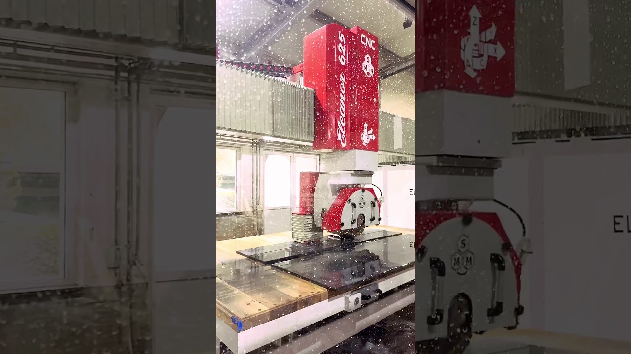 Seviler Mermer Makinaları 5 Axes Cnc Bridge Saw Eleanor625