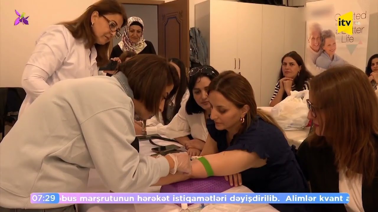 "İlk Tibbi yardım" layihəsi    İTV Səhərin təqdimatında