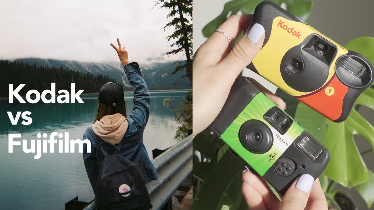 develop my photos from BANFF (VLOG)| Kodak VS Fujifilm disposable camera