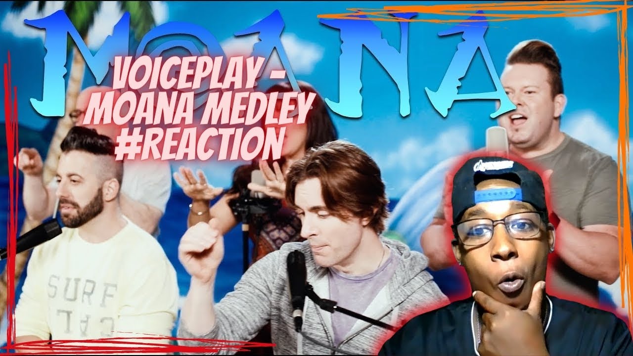 FIRST REACTION TO Voiceplay - Moana Medley #Reaction