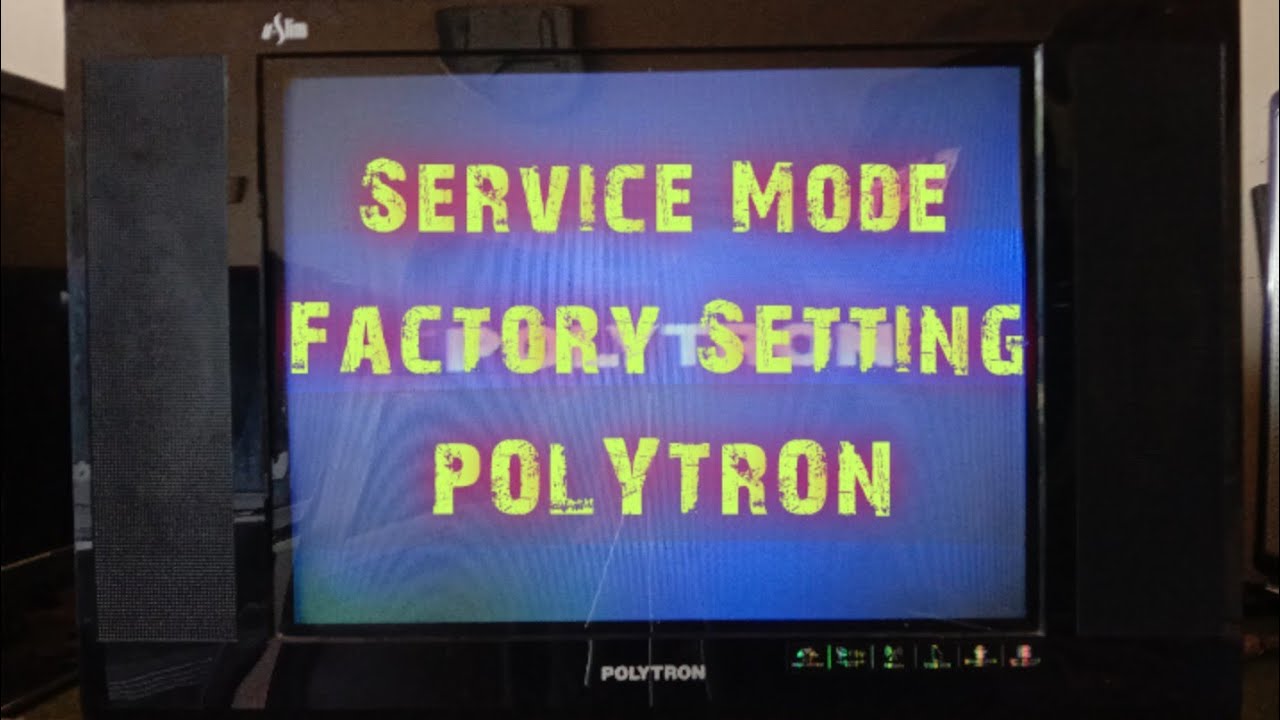 Cara Masuk Menu Sermod TV Polytron Uslim