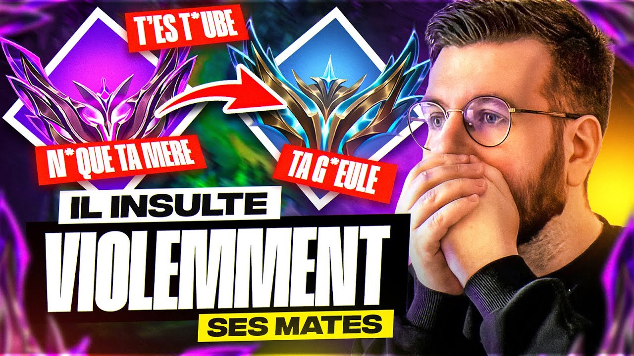 OTP VAYNE LOW MASTER IL PENSE AVOIR LE NIVEAU CHALLENGER ! IL INSULTE VIOLEMMENT SES MATES