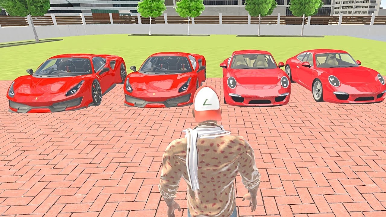 🎮Rishu Order By 2️⃣Lamborghini Car And 2️⃣Porsche Car In Indian Theft Auto 