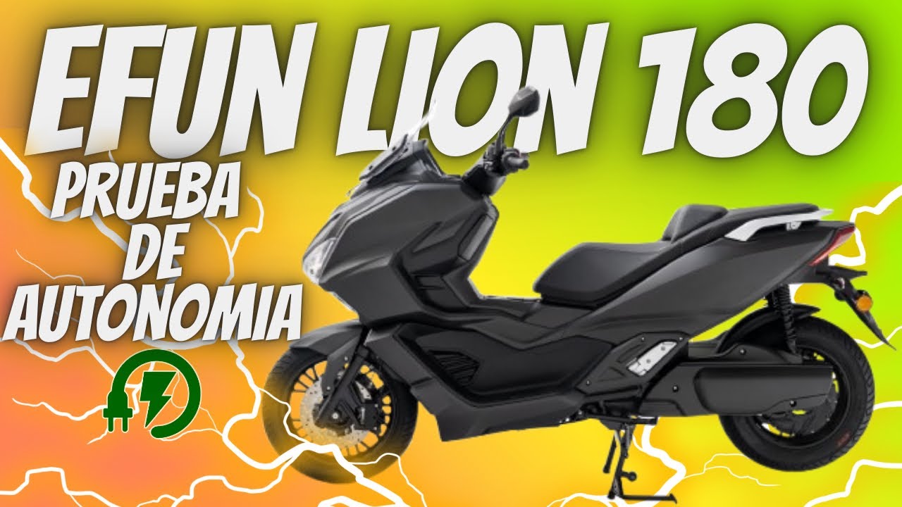¿Cuántos KM hace REALMENTE? 😱 Prueba de autonomía EFUN Lion 180 2026