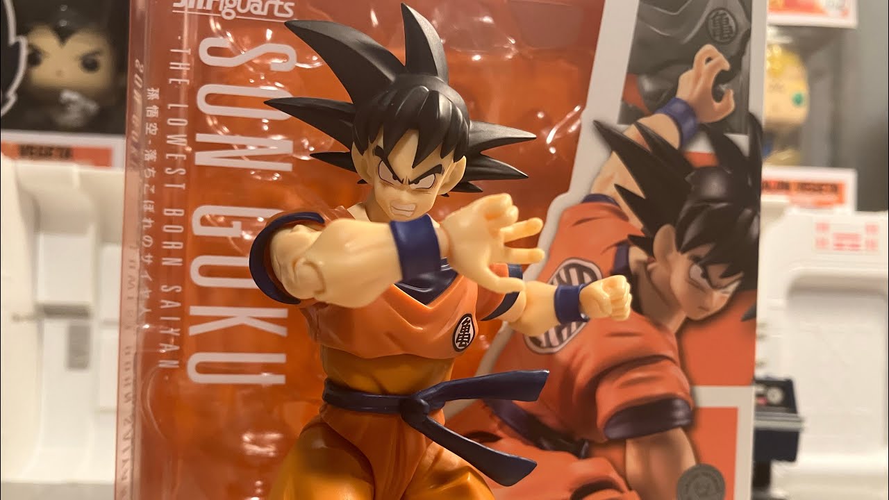 SH Figuarts Lowest Born Saiyan Goku Review! #dragonball #shfiguartsdragonball #goku #shfiguarts 