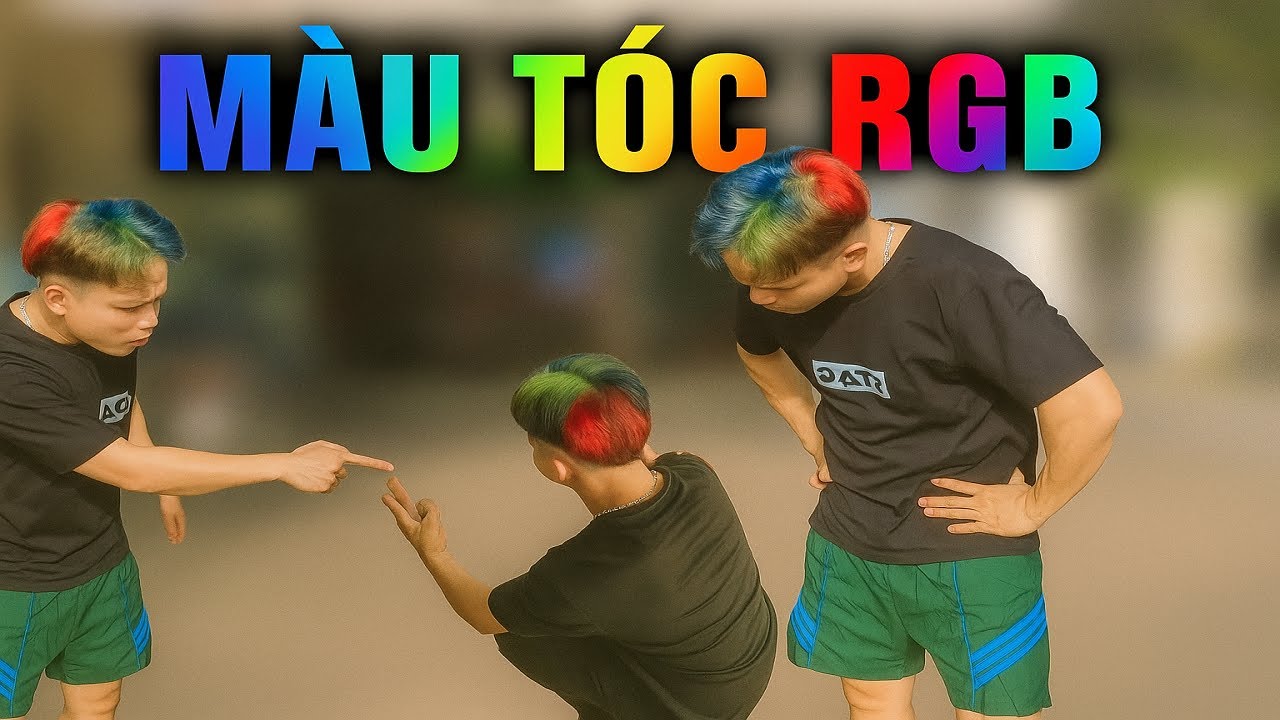 VVL | Tôi Nhuộm Tóc RGB Và Cái Kết | RGB Hair Dye Prank
